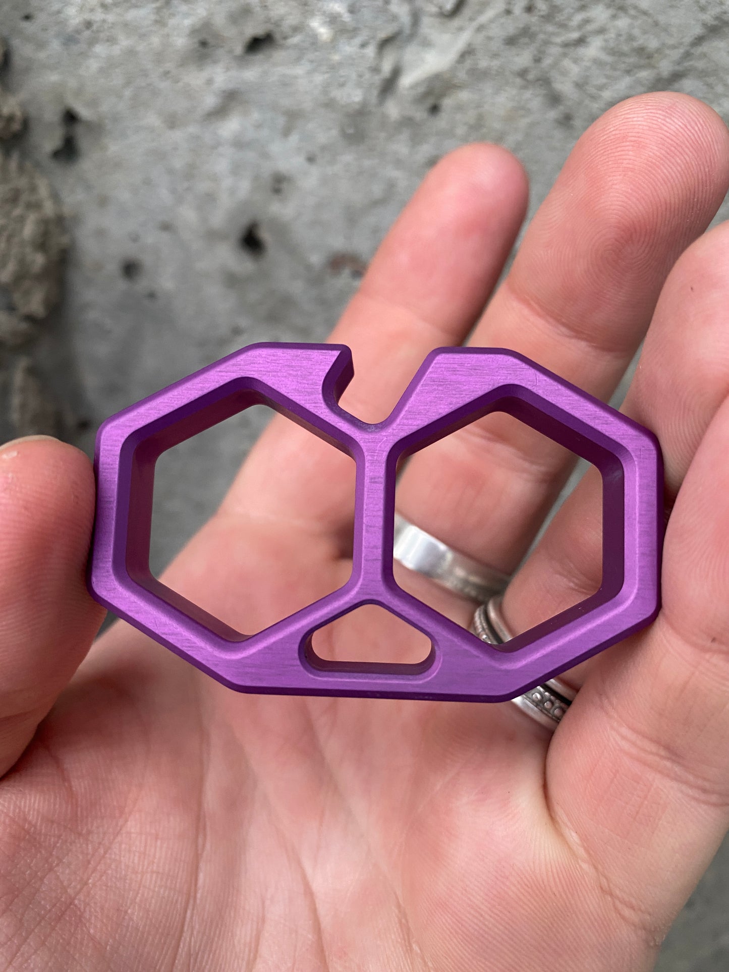 HEXA II Purple Anodized Type II