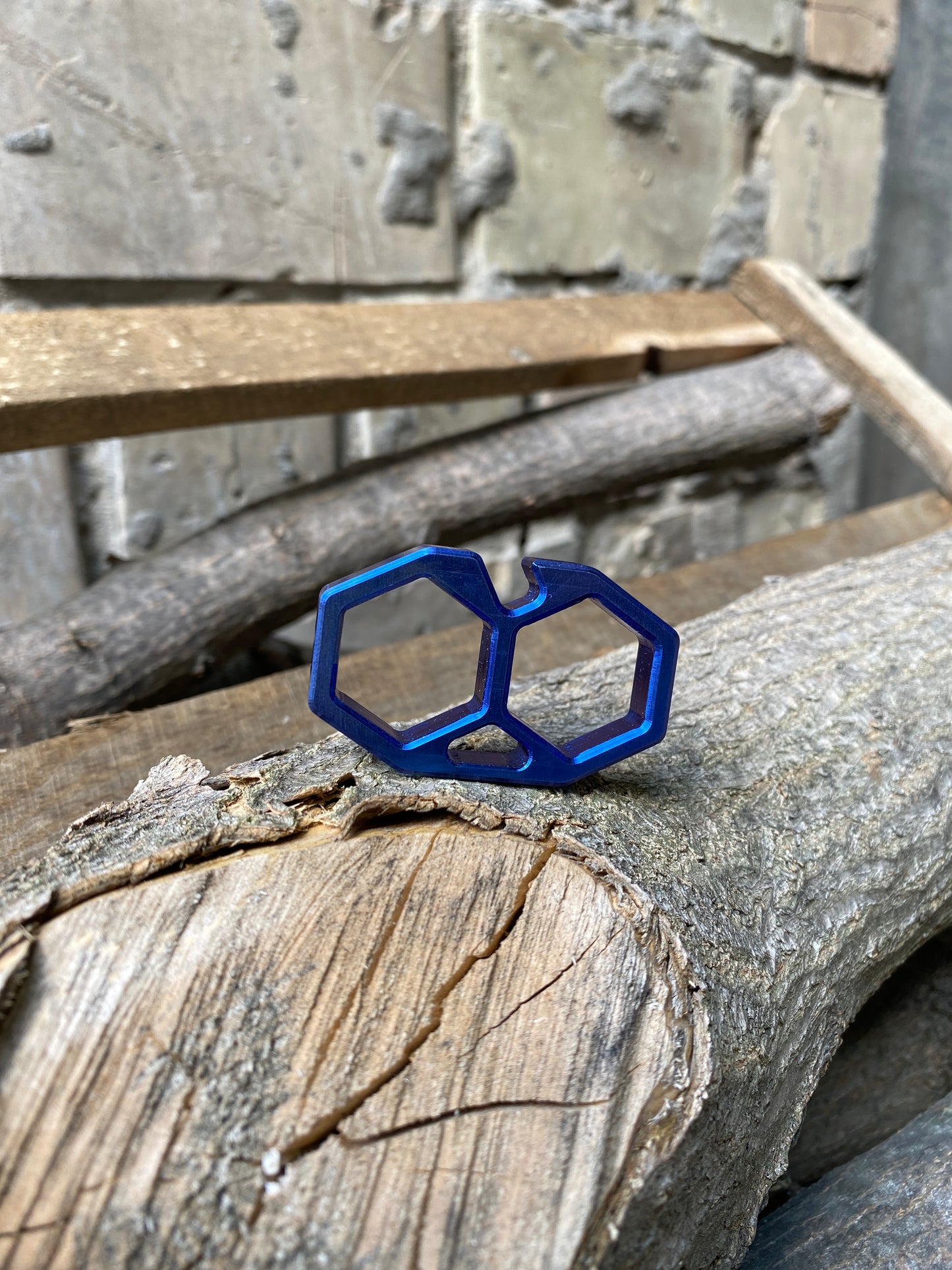 HEXA II | TITANIUM ANODIZED BLUE