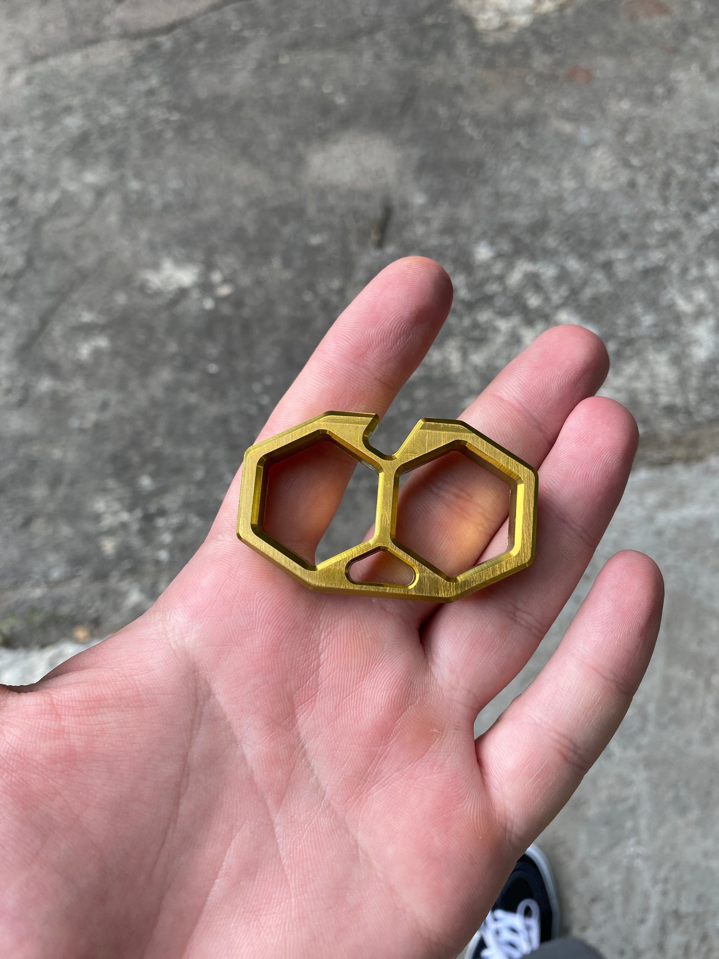 HEXA II | TITANIUM ANODIZED GOLD