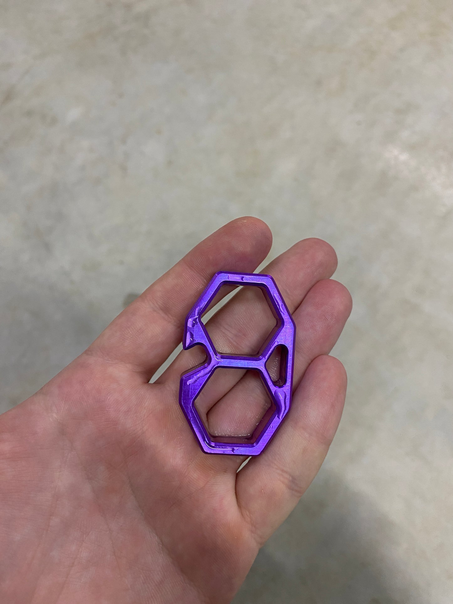 HEXA II | TITANIUM ANODIZED PURPLE