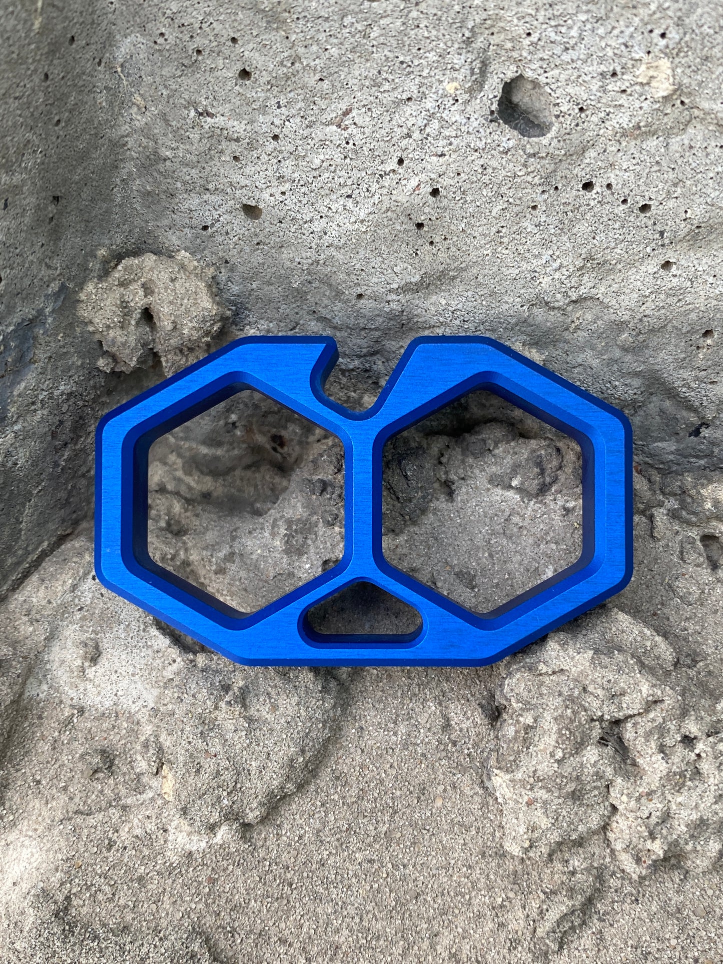 HEXA II Blue Anodized Type II