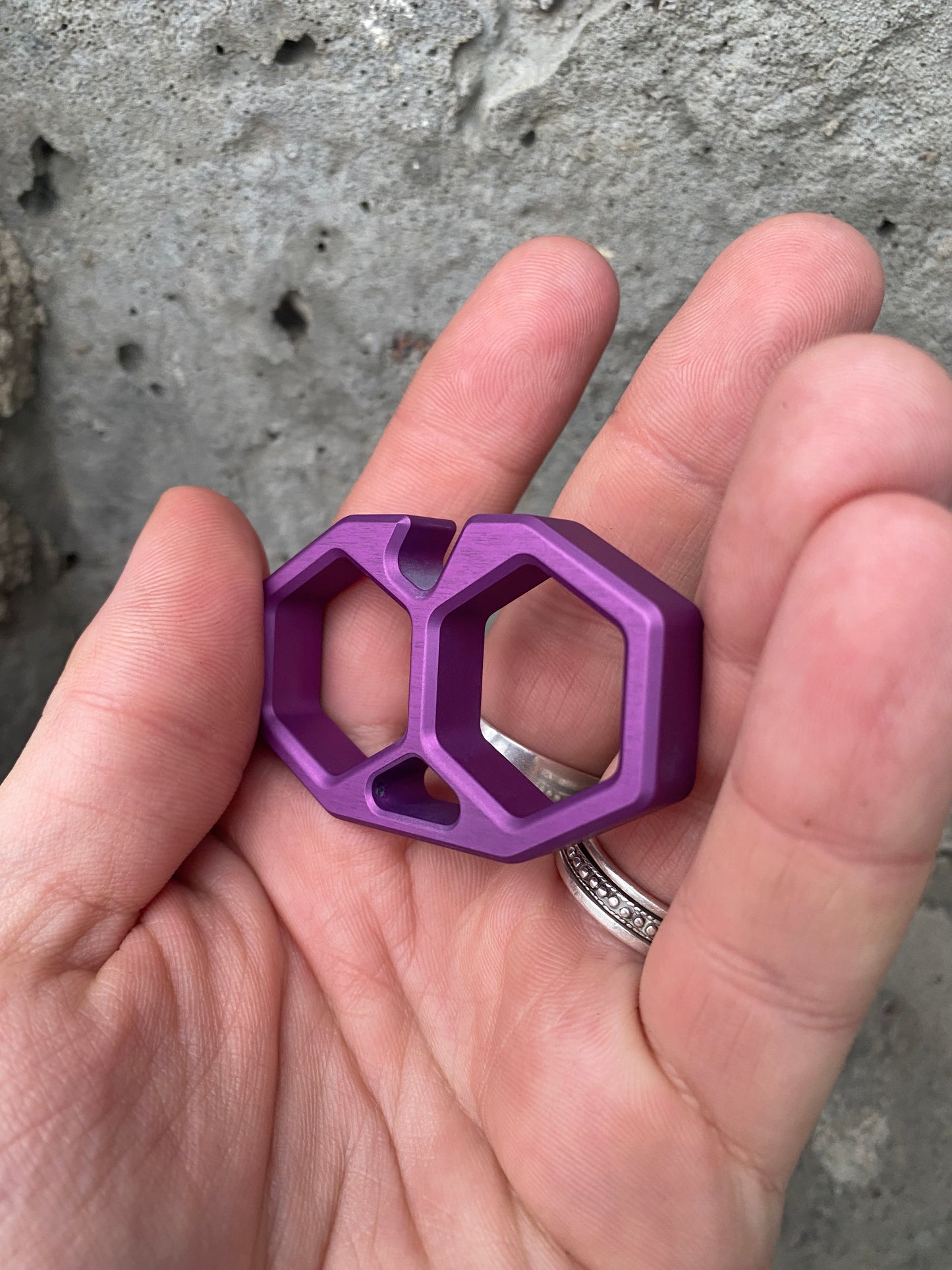 HEXA II Purple Anodized Type II