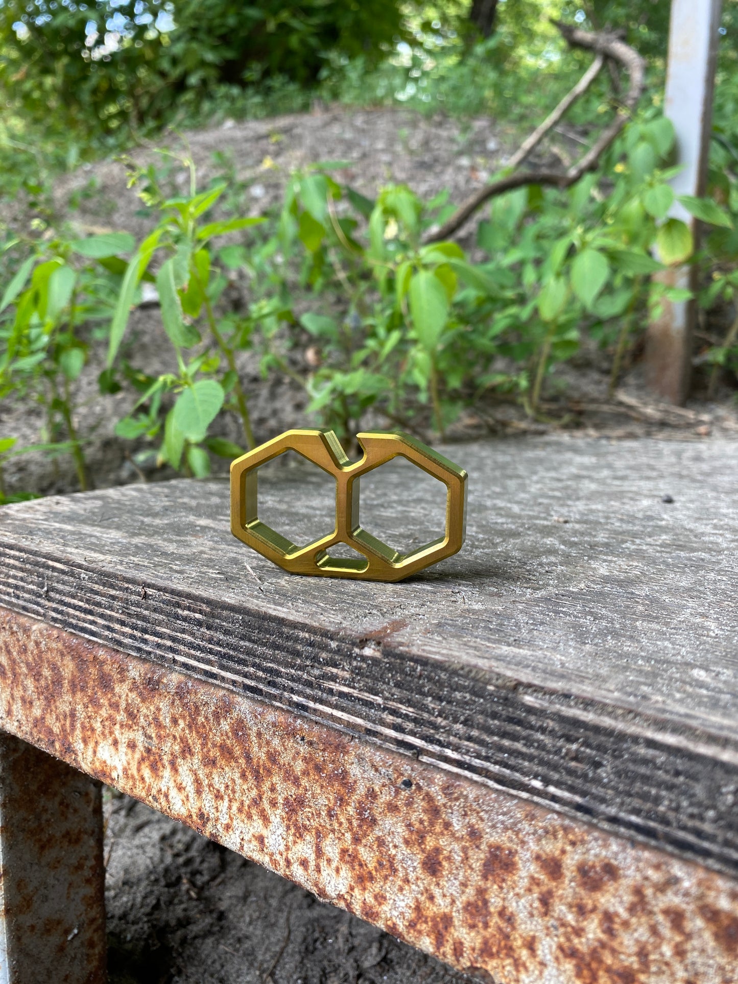 HEXA II | TITANIUM ANODIZED GOLD