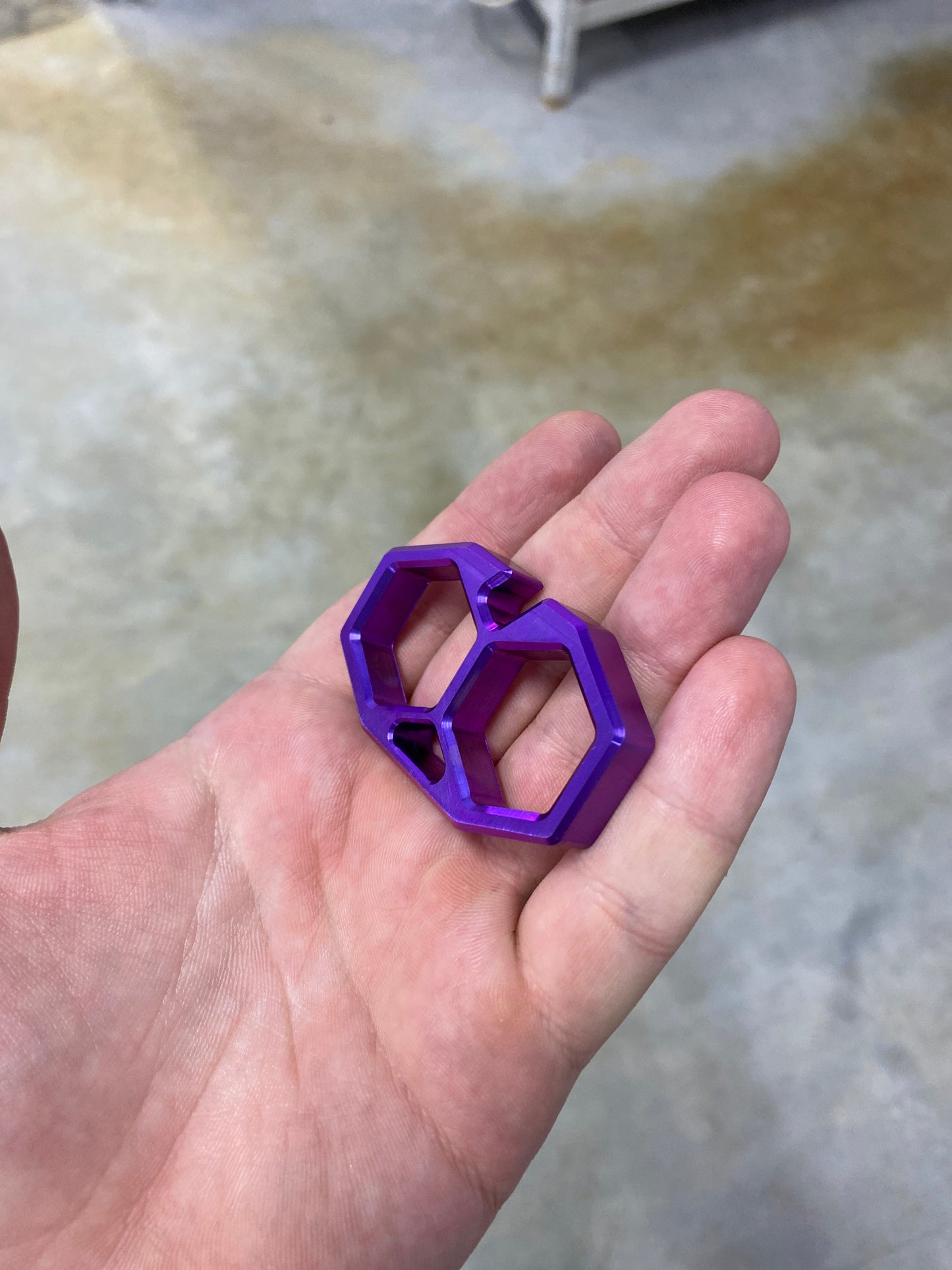 HEXA II | TITANIUM ANODIZED PURPLE